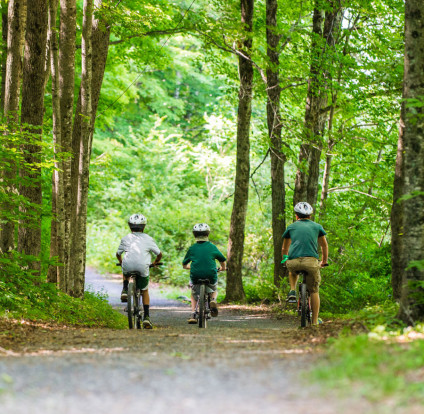 biking